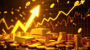 তিন সপ্তাহের মধ্যে সর্বোচ্চ উচ্চতায় স্বর্ণের দাম